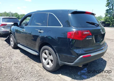 2010 Acura Mdx Technology Package из США, поврежденный, VIN 2HNYD2H63AH519403